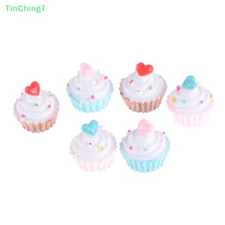 [TinChingT] เค้กอาหารจิ๋ว 1:12 สําหรับตกแต่งบ้านตุ๊กตา 2 ชิ้น