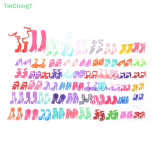 [TinChingT] รองเท้าส้นสูง แฟชั่น สําหรับตุ๊กตา 60 คู่
 [ใหม่]