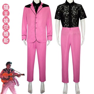 [New in stock] Halloween rock singer Elvis Presley cosplay costume Elvis Presley performance costume cos plays LRFU