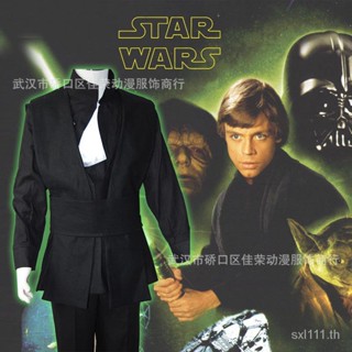 [New products in stock] Star Wars lukexing black suit cosplay mens clothing full set performance cos animation clothing 4CIO