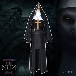 [New product in stock] Jiarong cosTHE NUN ghost NUN cos costume stage performance costume large size NUN costume pastor robe TGHN