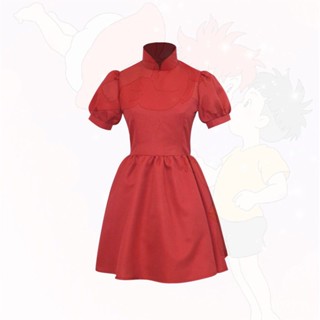 [New product in stock] goldfish Jibo Niu anthropomorphic red dress on Jiarong animation cliff childrens clothing cosplay animation clothing 873W