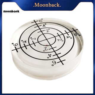 &lt;moonback&gt; เครื่องมือวัดระดับน้ํา ทรงกลม ขนาดเล็ก แบบพกพา 32x7 มม.