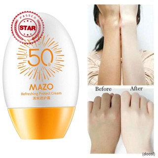 ครีมกันแดดไวท์เทนนิ่ง SPF 50 ให้ความชุ่มชื้น บํารุงผิวหน้า 50 ให้ความชุ่มชื้น Y5V8