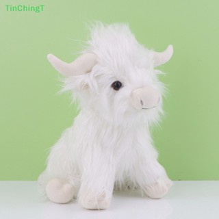 [TinChingT] ตุ๊กตาวัวจําลอง ไฮแลนด์ ของเล่นสําหรับเด็ก ของขวัญเด็ก ตกแต่งบ้าน ห้อง [ใหม่]