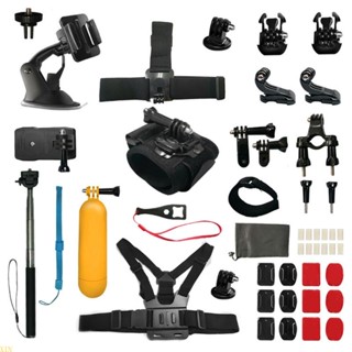 Xin 20-in-1 ชุดอุปกรณ์เสริมกล้องแอคชั่น สําหรับ Hero 9 8 Max 7 6 5 4 3 3+ 2 1 Black Sjcam Insta 360