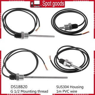 Xi โพรบเซนเซอร์อุณหภูมิ ขนาดกะทัดรัด -55°ค 125°C สายเคเบิลโพรบเซนเซอร์ความร้อน แบบมืออาชีพ