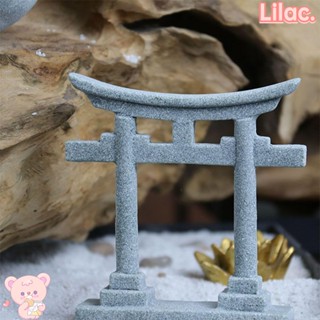 Lilac Torii ประตูโทริอิจําลอง ขนาดเล็ก เครื่องประดับ สําหรับตกแต่งตู้ปลา สวนจิ๋ว ศาลเจ้าญี่ปุ่น