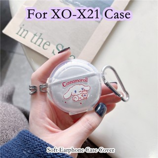 【คุณภาพสูง】เคสหูฟัง แบบนิ่ม ลายการ์ตูน สําหรับ XO-X21 XO-X21