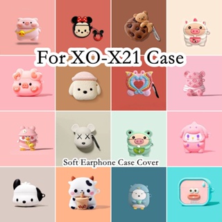 【Case Home】เคสหูฟัง แบบนิ่ม ลายการ์ตูน สําหรับ XO-X21 XO-X21