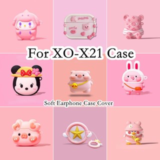 【Yoshida】เคสหูฟัง แบบนิ่ม ลายการ์ตูน สําหรับ XO-X21 XO-X21