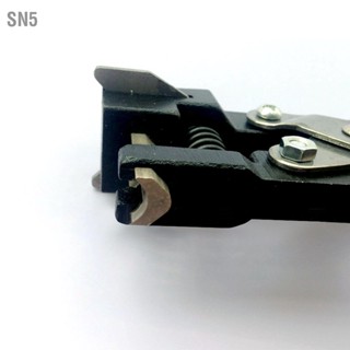 SN5 คีมเจาะรูช่องเสียบการ์ดโลหะมือถือแบบพกพารอบรูเจาะคีมสำหรับอลูมิเนียม PVC