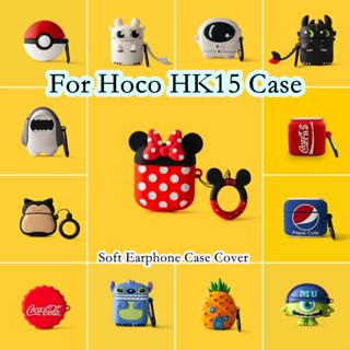 【imamura】เคสหูฟัง แบบนิ่ม ลายการ์ตูน สําหรับ Hoco HK15 HK15