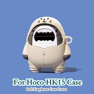 【ของแท้】เคสหูฟัง แบบนิ่ม ลายการ์ตูน สําหรับ Hoco HK15 HK15