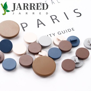 Jarred กระดุมเรซิ่น สีดํา สําหรับเสื้อโค้ท 10 ชิ้น