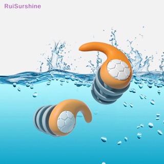 Ruisurshine ที่อุดหู ลดเสียงรบกวน กันน้ํา ป้องกันเสียงรบกวน สําหรับว่ายน้ํา