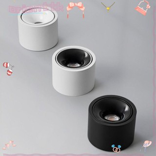 Orienttk โคมไฟดาวน์ไลท์ LED ทรงกลม ป้องกันแสงสะท้อน คุณภาพสูง ไม่เปิด 5 7 10W สําหรับติดเพดานห้องนอน