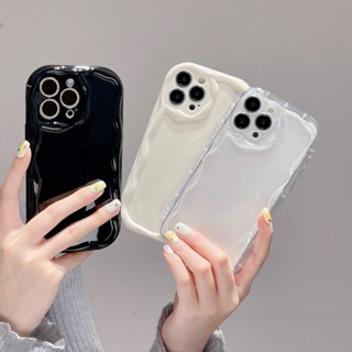 Casing OPPO A9 A5 2020 A7 A5S A12 A11K A3S A12E F9 F11 Realme C1 2 Pro New Cream Edge Solid Color Fine hole Shockproof Lens Protection Soft Anti-fall Phone Case 1YX 01