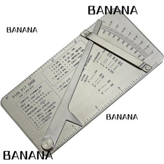 Banana1 เกจเชื่อมท่อ สเตนเลส เลเซอร์ เครื่องมือวัด เชื่อม Ulnar ตรวจสอบเหมือง