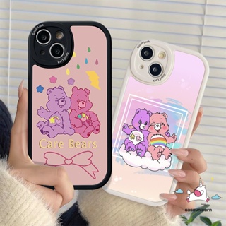 เคสโทรศัพท์มือถือแบบนิ่ม กันกระแทก ลายการ์ตูนกราฟฟิตี้หมีน่ารัก สีรุ้ง ไล่โทนสี สําหรับ Infinix Infinix Smart 6 5 Hot 10 Lite Hot 10 11 9 Play Note 8 Hot 10s 10T 11s