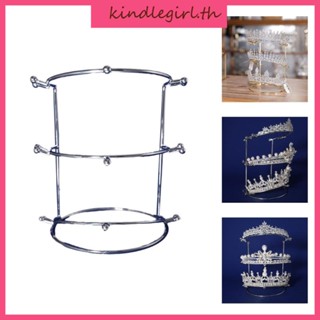 King ชั้นวางเครื่องประดับ รูปมงกุฎ 3 ชั้น