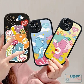 เคสโทรศัพท์มือถือแบบนิ่ม กันกระแทก ลายการ์ตูนหมีแคร์แบร์น่ารัก สําหรับ VIVO Y27 Y22 Y15s Y21 Y16 Y12 Y21s Y20s Y36 Y22s Y12i Y15 Y02 Y20 Y35 Y20i Y17 Y33s Y30 Y91 Y91C Y11 V25E Y15A Y51