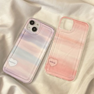 เคสนิ่มทีพียู For iPhone 11 14 13 12 15 Pro Max 7 8 6 6s Plus X XR XS Max SE เคสนิ่มใสถุงลมนิรภัยกันกระแทกการ์ตูนน่ารัก