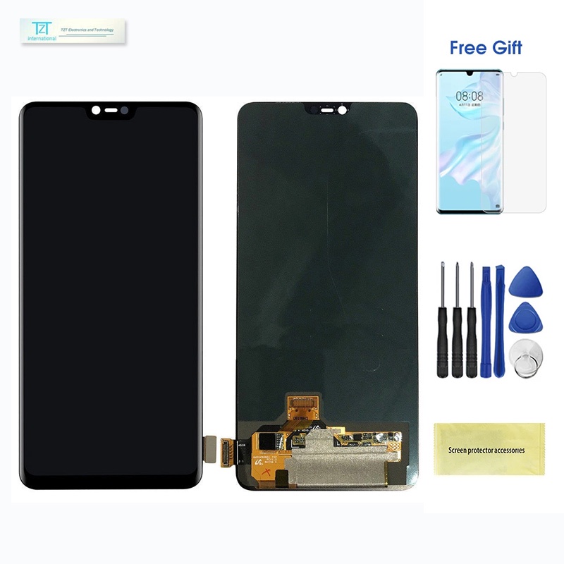 <พร้อมกรอบ> จอ lcd for OPPO R15 / R15 Pro หน้าจอ แท้ OLED/Amoled