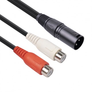 New Arrival~RCA Cable 20cm Audio Adapter Cable Audio Left/Right Colorful Male Plugs