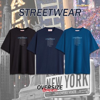 เสื้อเลือกตั้ง Grandness เสื้อยืด Oversize ลายกราฟิก รุ่น OV189-91 ( สีดำ/สีกรม/สีน้ำเงิน )