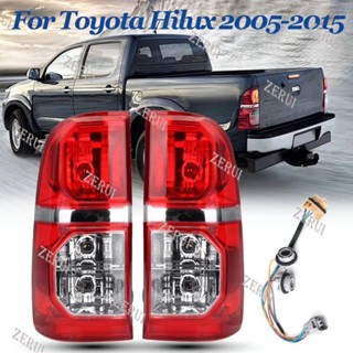 Zr ไฟเบรกท้าย พร้อมสายไฟ สําหรับ 11-15 Toyota Pickup Hercules HILUX VIG