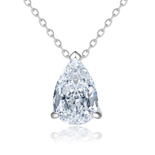 4ct Pear Moissanite Diamond Pendant จี้เพชรโมอิส ลูกแพร์  สําหรับสวมใส่ทุกวัน