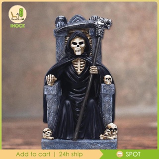 [Ihoce] ฟิกเกอร์รูปปั้น Death Figurine สําหรับตกแต่งบ้าน ฮาโลวีน