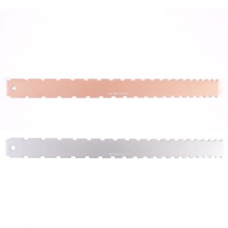 New Arrival~Guitar Luthier Tool :Aluminum Fretboard Gauge Golden/Silvery Guitar Neck