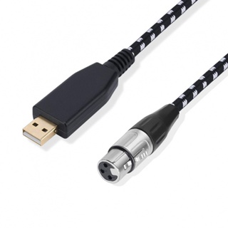 New Arrival~1 X Microphone Cable Adapter Approx.175g Black+White Interconnects Snakes