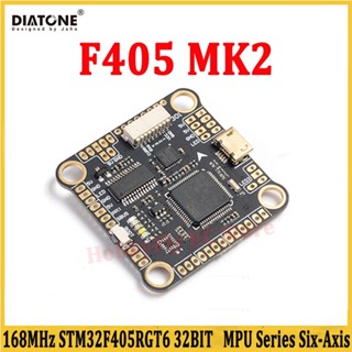 Diatone MAMBA F405 MK2 F4 OSD ตัวควบคุมการบิน MPU Series Six-Axis 5V 2A 9V 2A BEC 30.5 มม. M3 3-6S สําหรับโดรนบังคับ FPV