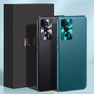 เคสโทรศัพท์มือถือหนัง ซิลิโคน ผิวด้าน หรูหรา สําหรับ Redmi K60 Pro K60E K60 Ultra 2023