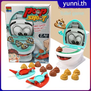 ของเล่นห้องน้ำ Poop Trick Toilet Prop Relaxation Poop Toy สำหรับทุกวัย Desktop Pk Games Toys Fun Interactive Yunni