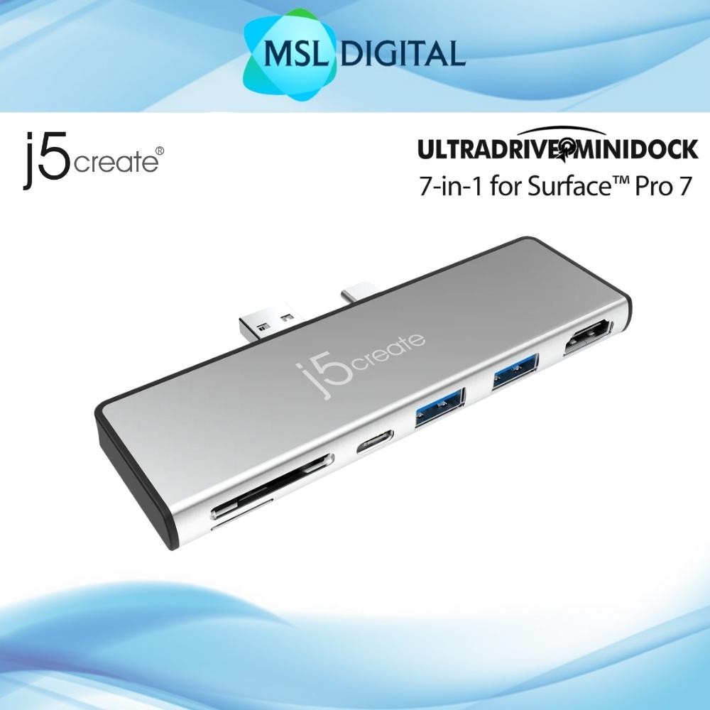 J5create JCD324 ULTRADRIVEMINIDOCKTM สําหรับ SurfaceTM Pro 7