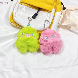 [MONT] พวงกุญแจ จี้ตุ๊กตายูนิคอร์นมอนสเตอร์ สําหรับตกแต่งรถยนต์ กระเป๋าเป้สะพายหลัง