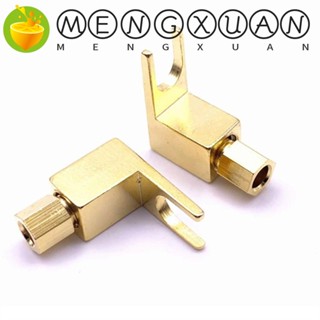 Mengxuan อะแดปเตอร์ปลั๊กกล้วย เป็น Spade Adapte Y Type ทนทาน 1 ชิ้น