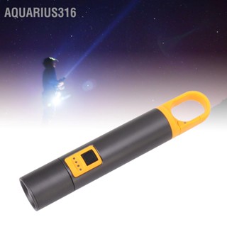 Aquarius316 ไฟฉาย LED แบบชาร์จ IPX4 กันน้ำ 1000lm ไฟฉายแสดงความจุแบตเตอรี่สำหรับกลางแจ้ง