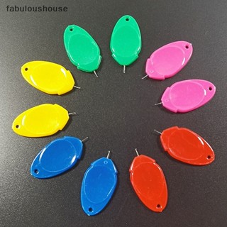 [fabuloushouse] ใหม่ พร้อมส่ง ที่สนเข็มเย็บผ้า แบบพลาสติก 5 10 ชิ้น