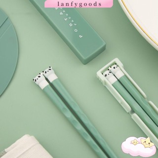 Lanfy ตะเกียบพลาสติก อุปกรณ์เสริม สําหรับตั้งแคมป์