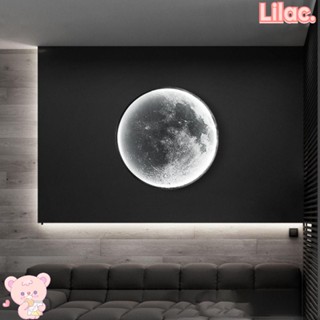 Lilac โคมไฟ LED รูปดวงจันทร์ สําหรับตกแต่งห้องนอน ห้องนั่งเล่น