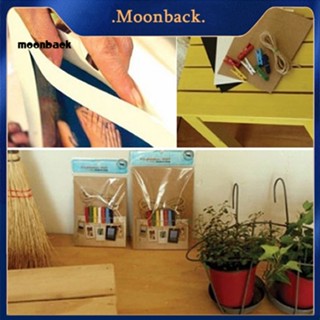 &lt;moonback&gt; กรอบรูปกระดาษ แบบเชือกแขวนผนัง DIY สําหรับตกแต่งอัลบั้มรูป 10 ชิ้น