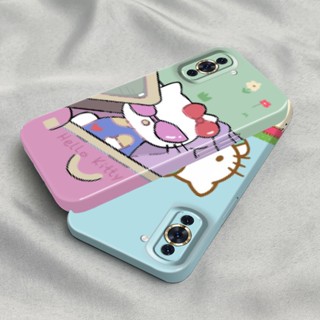 ฟิล์มแข็ง เคส สําหรับ Huawei Nova 10 Pro 9 SE 7 7i 7 Pro SE 6 SE 4 P20 P30 P40 Lite Mate 20 Shopping Hello kitty เคสโทรศัพท์ เลนส์ ป้องกัน พลาสติก เคส