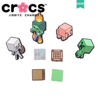 Minecraft jibbitz crocs แท้ ชุด 3D Croocs Charm set