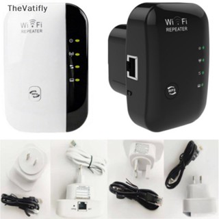 [TheVatifly] เราน์เตอร์ขยายสัญญาณ WiFi ไร้สาย ปลั๊ก EU 300Mbp ปลั๊ก EU