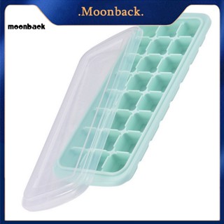 &lt;moonback&gt; ถาดแม่พิมพ์ซีลน้ําแข็ง 24 ช่อง ทําความสะอาดง่าย